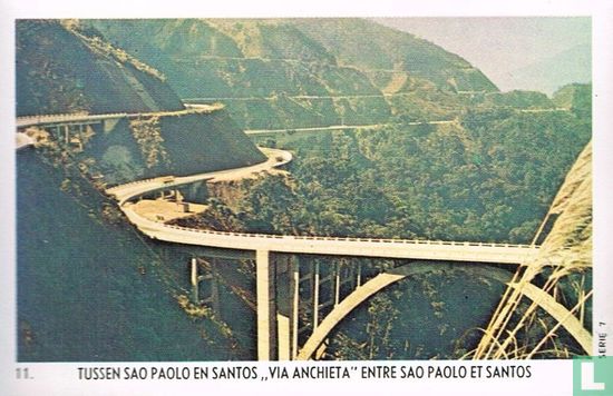 Tussen Sao Paolo en Santos "Via Anchieta"