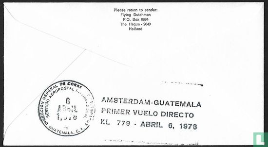 Premier vol KLM Amsterdam-Guatemala - Image 2