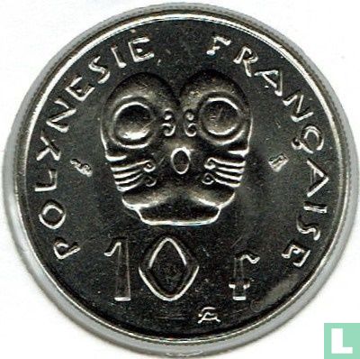 Französisch-Polynesien 10 Franc 1995 - Bild 2