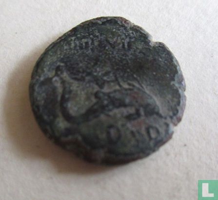 Carteia, Hispania (Punique, plus tard la colonie Romaine)  AE Semis  100-40 BCE - Image 1
