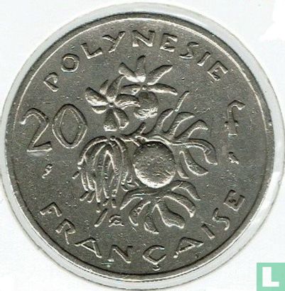 Polynésie française 20 francs 1972 - Image 2