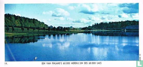 Een van Finland's 60.000 meren