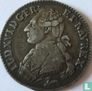 Frankrijk 1/10 écu 1786 (R) - Afbeelding 2