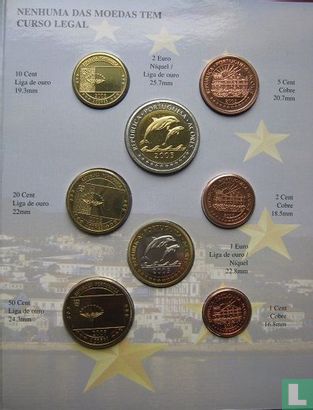 Azoren euro proefset 2005 - Afbeelding 2