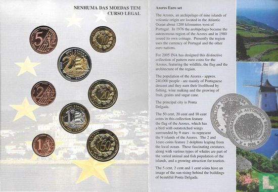 Azoren euro proefset 2005 - Afbeelding 3