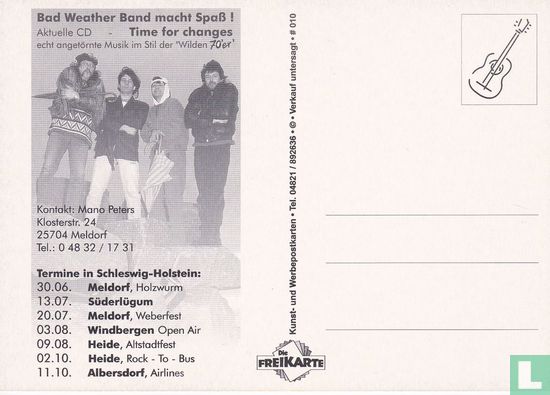 010 - Bad Weather Band - time for a change - Bild 2