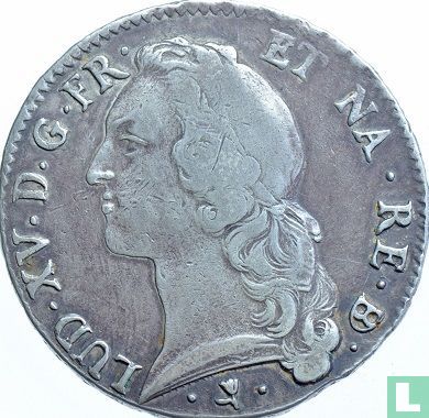 France 1 ecu 1769 (Pau) - Image 2