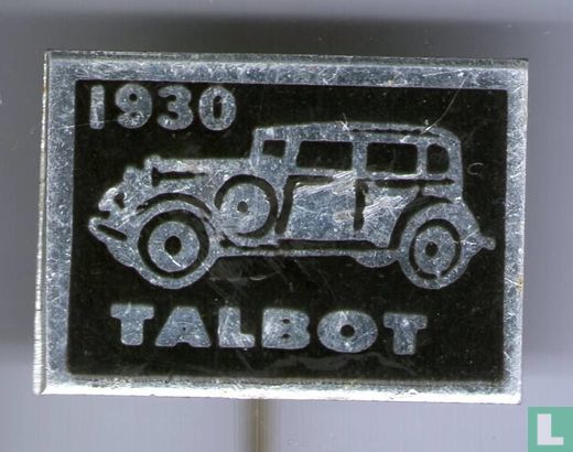1930 Talbot [zwart]