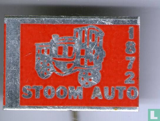 1872 Stoom auto [rood]