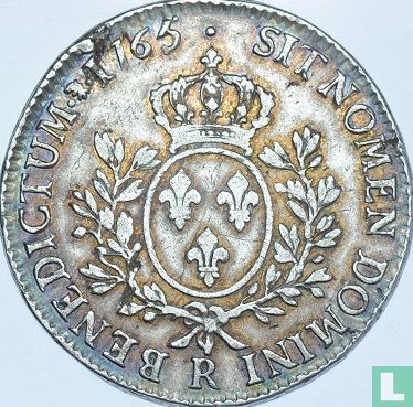France 1 écu 1765 (R) - Image 1