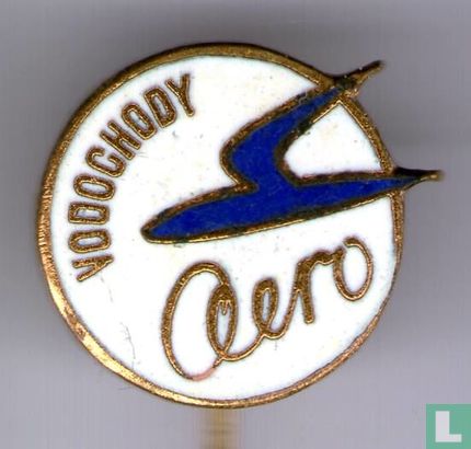 Vodochody Aero [blauw op wit]