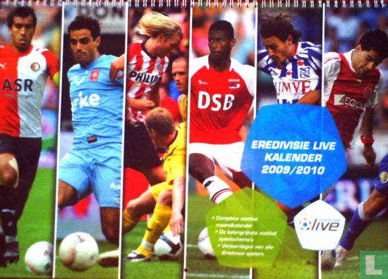 Eredivisie live kalender 2009/2010 - Afbeelding 1
