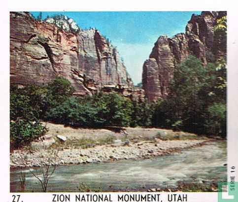 Zion National Monument, Utah