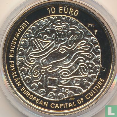 Netherlands 10 euro 2018 (PROOF) "Leeuwarden Tientje" - Image 2