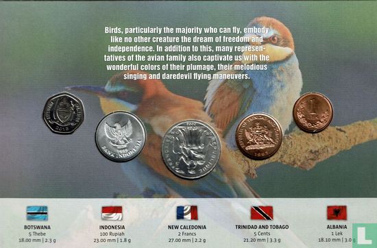 Plusieurs pays combinaison set "Oiseaux" - Image 2