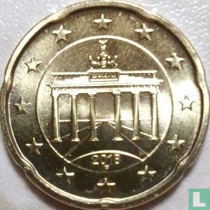 Germany 20 cent 2018 (F) - Image 1