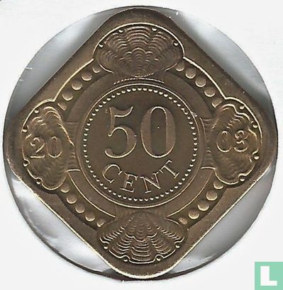 Nederlandse Antillen 50 cent 2003 - Afbeelding 1