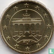 Allemagne 50 cent 2017 (F) - Image 1