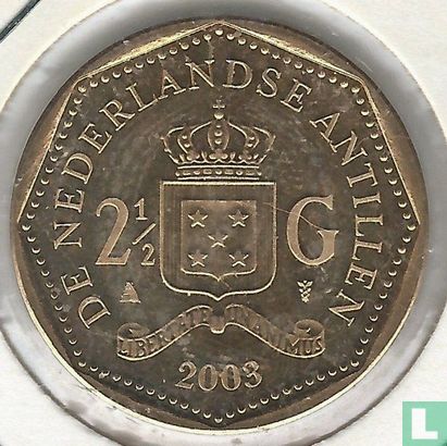 Niederländische Antillen 2½ Gulden 2003 - Bild 1