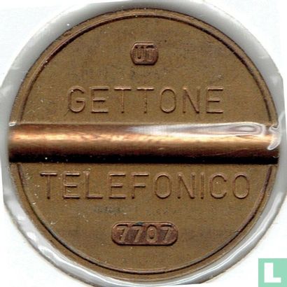 Gettone Telefonico 7707 (UT) - Afbeelding 1