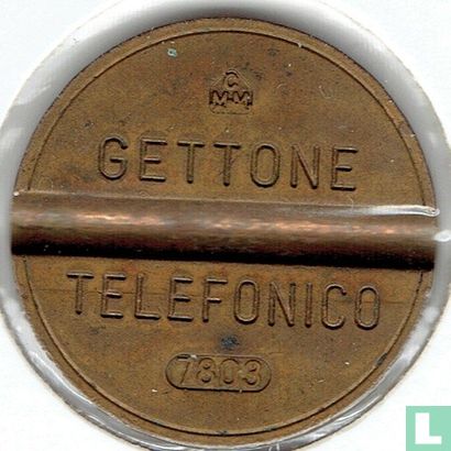 Gettone Telefonico 7803 (CMM) - Afbeelding 1