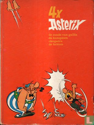 4 x Asterix - De Ronde van Gallia + De kampioen + Cleopatra + De Britten - Bild 1