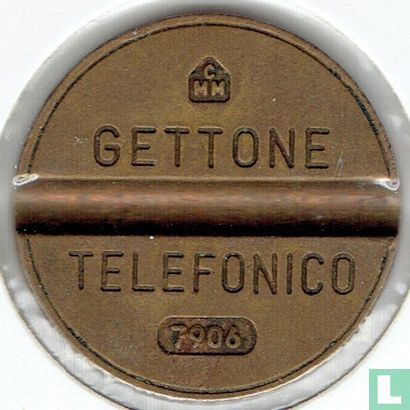 Gettone Telefonico 7906 (CMM) - Afbeelding 1