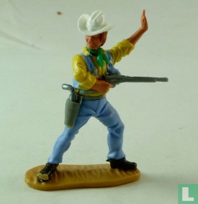Cowboy Sheriff blau/gelb - Bild 1