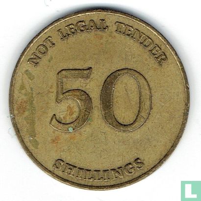 Oeganda Telephone Token 50 shillings - Afbeelding 2