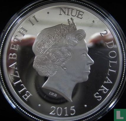 Niue 2 dollars 2015 (PROOF) "Christ Pantocrator" - Image 1