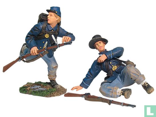 Union Infantry in Sack Coats Routing Set No.2