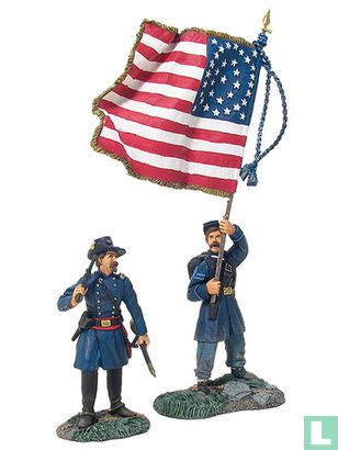 Union Infantry in Frock Coats Command Set No.1
