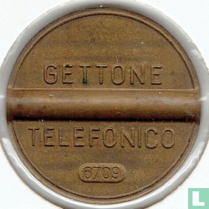Gettone Telefonico 6709 (geen muntteken) - Bild 1