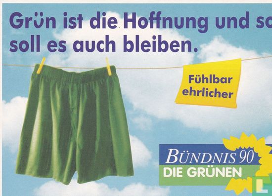 Bündnis 90/Die Grünen "Grün ist die Hoffnung..." - Afbeelding 1