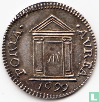 Papal States ½ grosso 1699 - Image 1