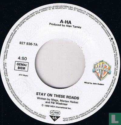 Stay on these roads - Afbeelding 3