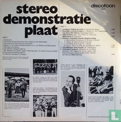 Stereo Demonstratie Plaat  - Image 2
