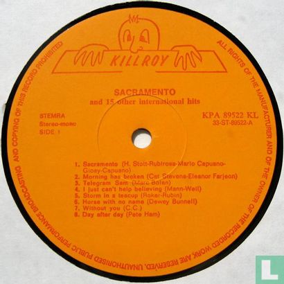 Sacramento and 15 Other International Topsongs - Image 3