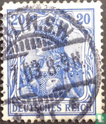 Germania inscription Deutsches Reich 