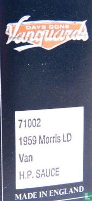 Morris LD150 Van 'HP Sauce' - Image 2