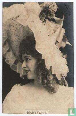 Martynn's - Dame met grote hoed - Afbeelding 1