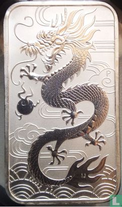 Australie 1 dollar 2018 "Chinese dragon" - Image 2