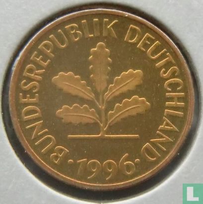 Germany 5 pfennig 1996 (A) - Image 1