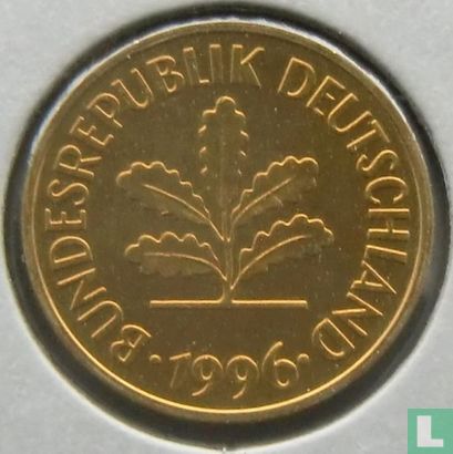 Germany 5 pfennig 1996 (D) - Image 1
