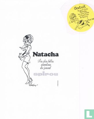 Natacha - Les plus belles couvertures du journal Spirou - Afbeelding 1