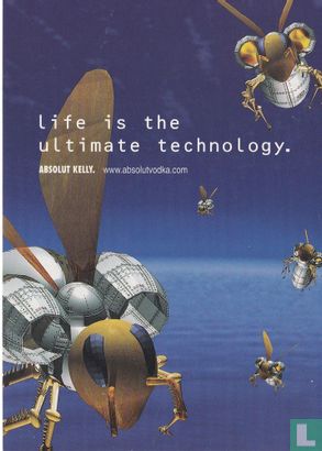 Absolut Kelly "Life is the ultimate technology" - Afbeelding 1