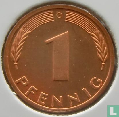 Deutschland 1 Pfennig 1996 (G) - Bild 2