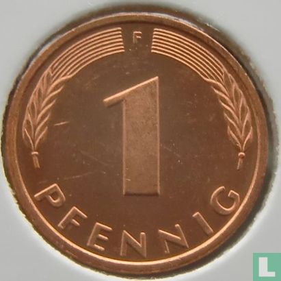 Duitsland 1 pfennig 1996 (F) - Afbeelding 2