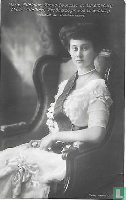 Marie-Adelheid, groothertogin van Luxemburg - Image 1