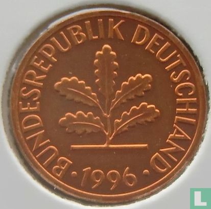 Deutschland 1 Pfennig 1996 (D) - Bild 1